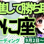 【蟹座】♋️2024年9月2日の週♋️前進して勝ち取る!!そして身につく時。大きな目標に向かって! タロットリーディング