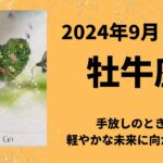 【牡牛座】手放して！軽やかな変容🌈✨【おうし座2024年9月1〜15日の運勢】