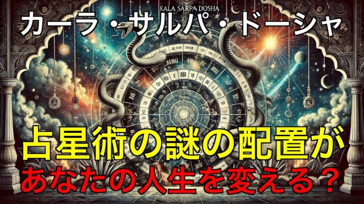 カーラ・サルパ・ドーシャ解説：占星術の謎の配置があなたの人生を変える？