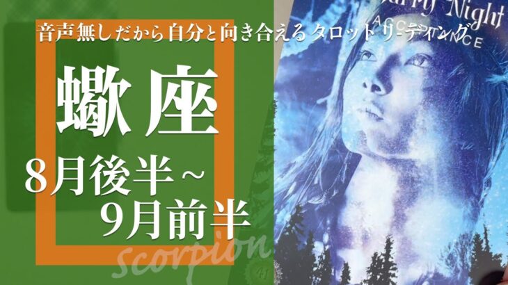 【さそり座】堂々と進む・新しい人生・理想的な資質★2024年8月後半から9月前半★タロットリーディング【音声なし】【蠍座】