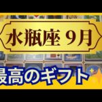 【水瓶座♒9月運勢】うわっすごい！個人鑑定級のグランタブローリーディング✨再生と回復！運命が大きく動く　魚座満月に大きな収穫アリ（仕事運　金運）タロット＆オラクル＆ルノルマンカード