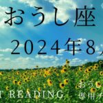 おうし座🐮2024年8月の運勢