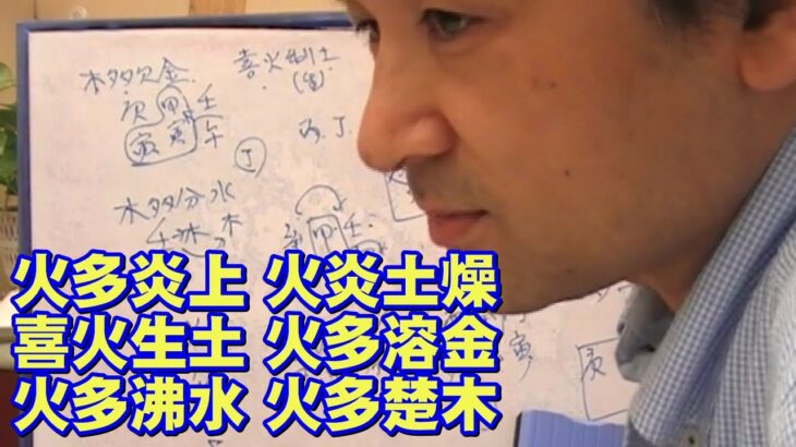 質疑応答集_27.5（火多炎上、火炎土燥、喜火生土、火多溶金、火多沸水、火多楚木）