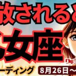 【乙女座】♍️2024年8月26日の週♍️解放される時。一つの事に集中することで、魅力が増していく。タロットリーディング