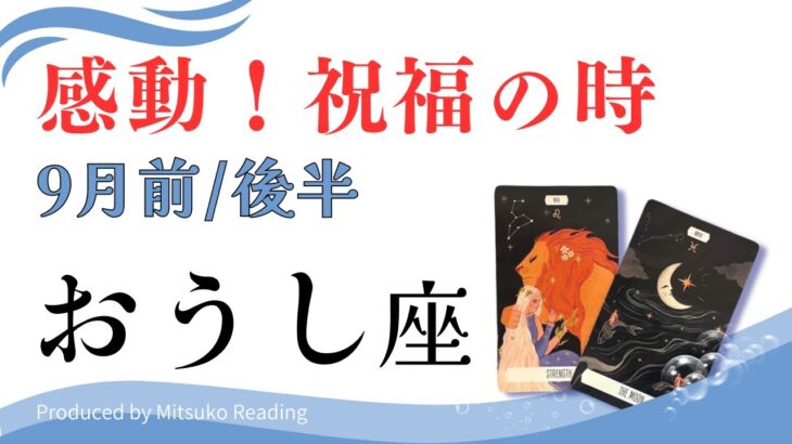 牡牛座9月【感動❗️】人生切り替えのタイミング❗️前半後半仕事恋愛人間関係♉️【脱力系タロット占い】