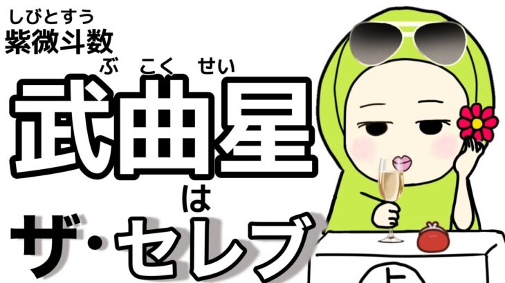 【紫微斗数　武曲星】ズバリセレブの星！