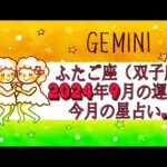 ふたご座（双子座）2024年9月の運勢｜今月の星占い.