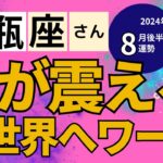 【2024年8月後半 水瓶座さん】星とタロットで読み解く運勢