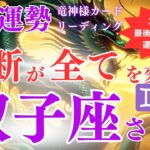 【双子座】2024年9月運勢⚡運命が二分する瞬間！決断が全てを変える月💥後戻りできない選択が迫る【双子座 9月】【竜神様カード】