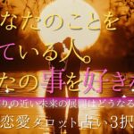 【恋愛タロット占い3択】今あなたのことを想っている人。あなたの事を好きな人🌺ふたりの近い未来はどうなる？✨怖いほど当たる😄✨✨✨🌈✨🍃🌺✨✨✨