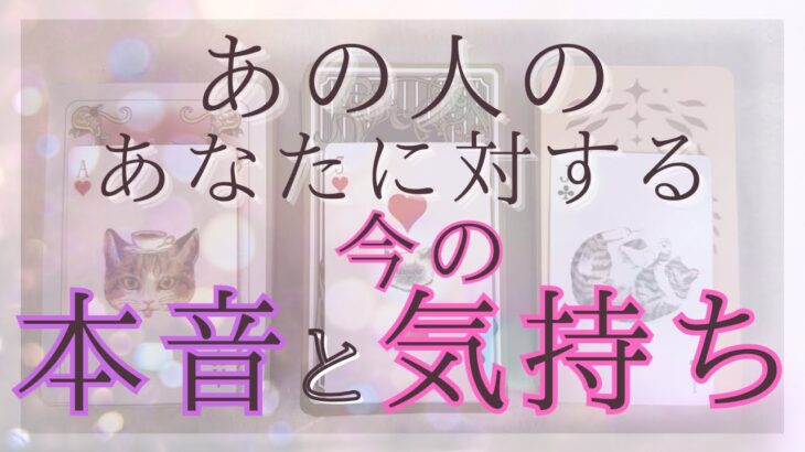 あの人のあなたに対する本音と気持ち 【恋愛・タロット・オラクル・占い】