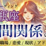 【水瓶座♒️人間関係・深読み】見た時タイミング💫直感を信じて🌟革新の力で未来が変わる❗️あなたに贈る成功の秘訣🔮［タロット/オラクル/風水］