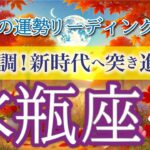 水瓶座9月🌕経済力と自信が急上昇！新しい挑戦が成功する秘訣💪🌟仕事運・人間関係運・恋愛運・金運・全体運［タロット/オラクル/ルノルマン］