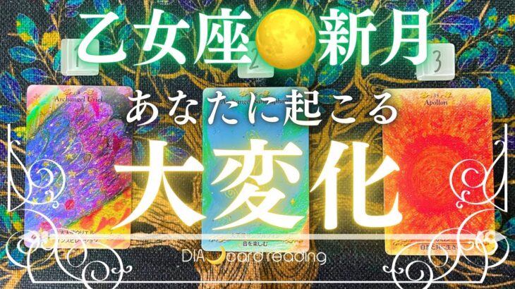 【乙女座🌚新月】嬉しい変化がやってくる♡新月以降あなたに起こる大変化💕ルノルマン、オラクルカードリーディング✨