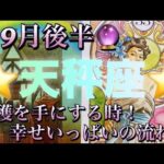 天秤座♎️さん⭐️9月後半の運勢🔮収穫を手にする時‼️幸せいっぱいの日々を実感出来る✨タロット占い⭐️