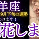 牡羊座：2024年9月下旬のおひつじ座の運勢をタロットと星占いで紐解きます ★開花します