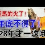 屬馬的火了！風水大師偷偷洩露天機：年底不得了！28年才一次哦？家人？親戚？戀人？如果有就為他而轉下吧！