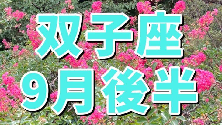 【双子座さん✨】9月後半🍀エゴに打ち勝ち本当の自分で生きる！ほっとする居場所で豊かさと愛に満ちたりた日々！￼新しいステージが始まる。皆を明るく照らす存在になっていく。自己表現が大切✨素直￼が一番です🍀