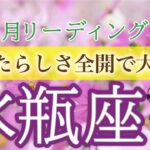 【おめでとう！】水瓶座♒️チャンスを逃さず🔥情熱で経済的成功を掴む！10月運勢🔮仕事運・人間関係運・恋愛運・金運［タロット/オラクル/風水］