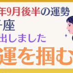 【ふたご座】 2024年9月後半の運勢 〜動き出しました　幸運を掴む時!!〜