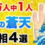 【手相】青天井のさらに上！金の蒼天手相４選【マネージメントフィッシュ（経営魚紋）】