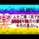 ふたご座（双子座）2024年10月の運勢｜今月の星占い.