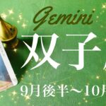 ふたご座♊️2024年9月後半〜10月前半🌝成就と完結！答えがわかる、予想を超える采配、通じ合う、繋がり合う喜び