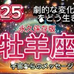 [牡羊座2025年]永久保存版⭐️ハートの選択，神秘，進化[宇宙からのメッセージ]♈️Aries