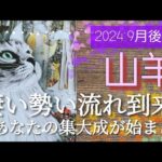 【９月後半🍀】山羊座さんの運勢🌈凄い勢いと流れが到来✨✨あなたの集大成が始まっていく😳！！