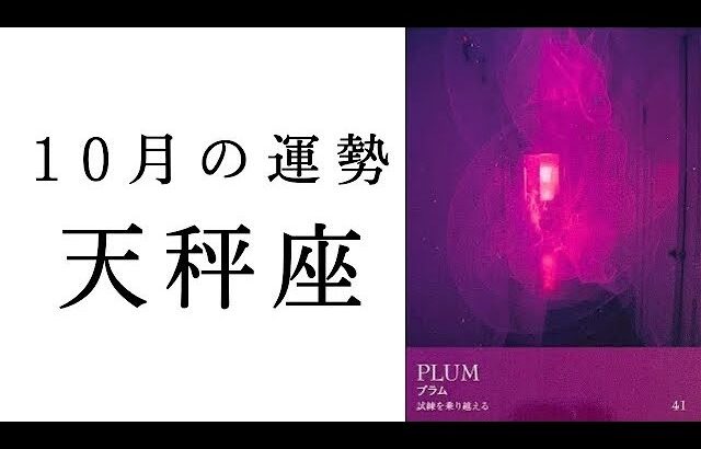 【天秤座🌙10月の運勢】明らかに今までのてんびん座さんと違う！人生がすごいスピードで動き出す！！2024年タロット占い