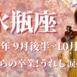 【みずがめ座】2024年9月後半運勢　運気、強すぎます⚡苦難が終わり、うれし涙のハッピーエンドへ💌重要なターニングポイント、すべての運命が好転するとき🌈【水瓶座 ９月】【タロット】