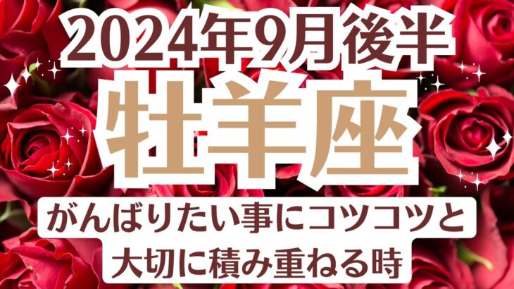 🌛牡羊座♈9月後半タロットリーディング│全体運・恋愛・仕事・人間関係