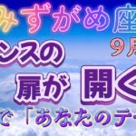 【みずがめ座の９月後半】サックリ占うよ🌟金運💰仕事運👨‍✈️恋愛運💕３択式あなたのテーマ