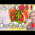 【手相占い】運がたくさんたまっている人に出る「覇王線」の解説と、どうやったら運気が溜まるかについてお話いたします【手相家　西谷泰人　ニシタニショーVol.198】