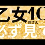 乙女座さん10月運勢♍️良かったね🫧希望に溢れる🪽努力が実る🌱金運スゴイ🌟仕事運🌈恋愛運💫金運【#占い #おとめ座 #当たる】