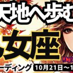 【乙女座】♍️2024年10月21日の週♍️新天地に踏み出す。大きなことを達成し、未知の領域へ向かう時。おとめ座。10月。タロットリーディング