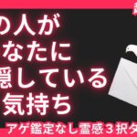 【見た時がタイミング🔔】相手が隠している気持ち❤️ツインレイ/ソウルメイト/運命の相手/複雑恋愛/曖昧な関係/復縁/片思い/音信不通/ブロック/未既読スルー/好き避け/恋愛/結婚/占いリーディング霊視