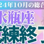 【水瓶座】2024年10月みずがめ座の恋愛運、金運、健康運をタロットと占星術で鑑定