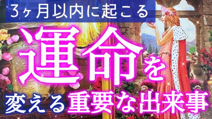 【人生が大変化する時😳】近々あなた史上最幸の展開が待っている🩷個人鑑定級深掘りリーディング［ルノルマン/タロット/オラクルカード］