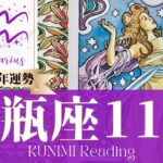 水瓶座♒11月運勢✨人間関係をより良くするための決断に最適🌟現状🌟仕事運🌟恋愛・結婚運🌟ラッキーカラー🌟開運アドバイス🌝月星座みずがめ座さんも🌟タロットルノルマンオラクルカード