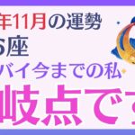 【魚座】 2024年11月のうお座の運勢をタロットと占星術で鑑定します 〜バイバイ今までの私 分岐点です!!〜