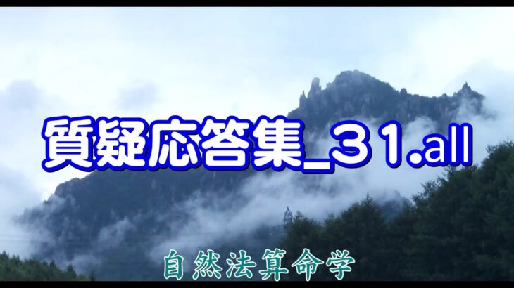 質疑応答集_31.all – 点在思考について、炎上格について