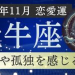 🔮焦りと孤独感にさいなまれる✡2024年11月牡牛座の恋愛運　 #タロット占い #十二星座占い #星座占い #開運 #運勢 #潜在意識 #占星術 #恋愛 #恋愛アドバイス #恋愛運