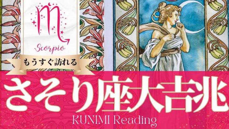 蠍座♏ストレス源が消えてなくなる大吉兆🌝もうすぐ訪れる大吉兆🌝どんな大吉兆が🌝いつ頃訪れる？🌝月星座さそり座さんも🌟タロットルノルマンオラクルカード