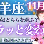 【山羊座】個人鑑定級!! 山羊座さんだから見える景色!! 超重要メッセージあり❤️‍🔥✨【仕事運/対人運/家庭運/恋愛運/全体運】11月運勢  タロット占い