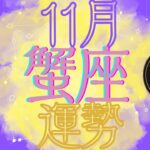 蟹座♋️【11月運勢🔮✨】成功、達成の予感⁉️😳💫見えないものを信じて行動すると甘い豊かさを手に入れる⁉️1つ1つ整理し片付ける時🩷