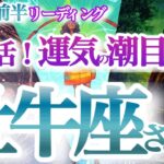 牡牛座  10月前半【パキっと運気が切り替わる！新たな船出】合理主義、完璧主義を手放す　　おうし座　2024年１０月　タロットリーディング