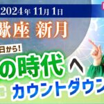 【2024年11月1日♏️蠍座新月🌑】準備はこの日から！風の時代へカウントダウン【占い】【開運】