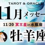 【牡羊座♈️11月】大祝福が来ます🌈あなたの笑顔が最強のアイテム🥰✨《土の時代のフィナーレ／今重要なメッセージ💌》