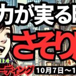 【蠍座】♏️2024年10月7日の週♏️努力が実る時。人生をより良く生きるパスポートがもらえる。タロット占い。さそり座。10月